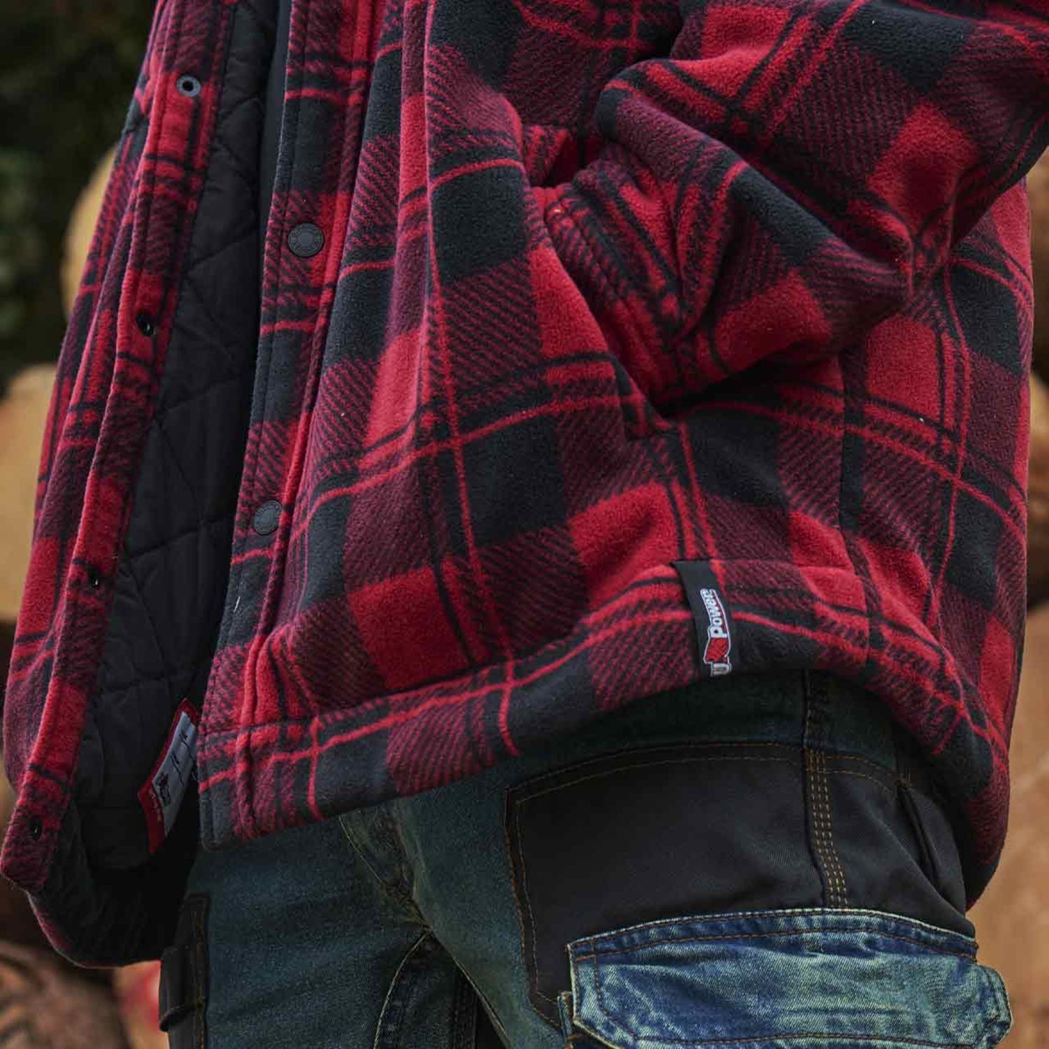 Komfortabel vinter-skjorte med god bevegelsesfrihet og varme.