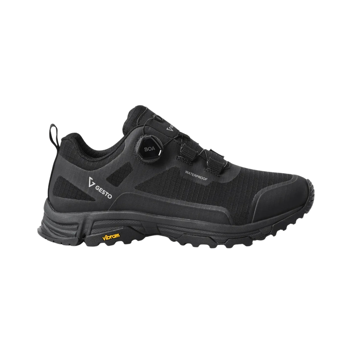 Gesto arbeidssko med BOA® L6 snøring, vanntett membran og Vibram yttersåle for maksimal komfort.