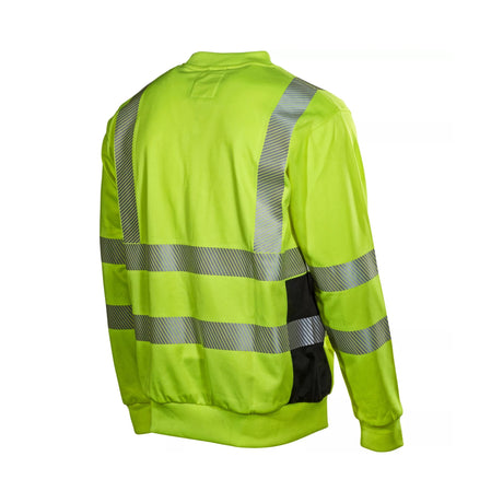 Arbeidsgenser med myk fleeceinnside og slitesterke 3M-reflekser.
