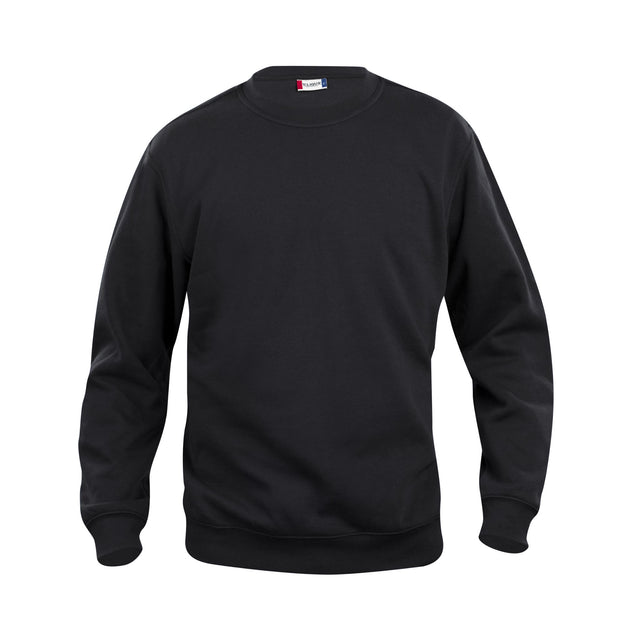 Clique collegegenser til barn med rund hals, elastisk ribb og slitesterk anti-pilling finish.