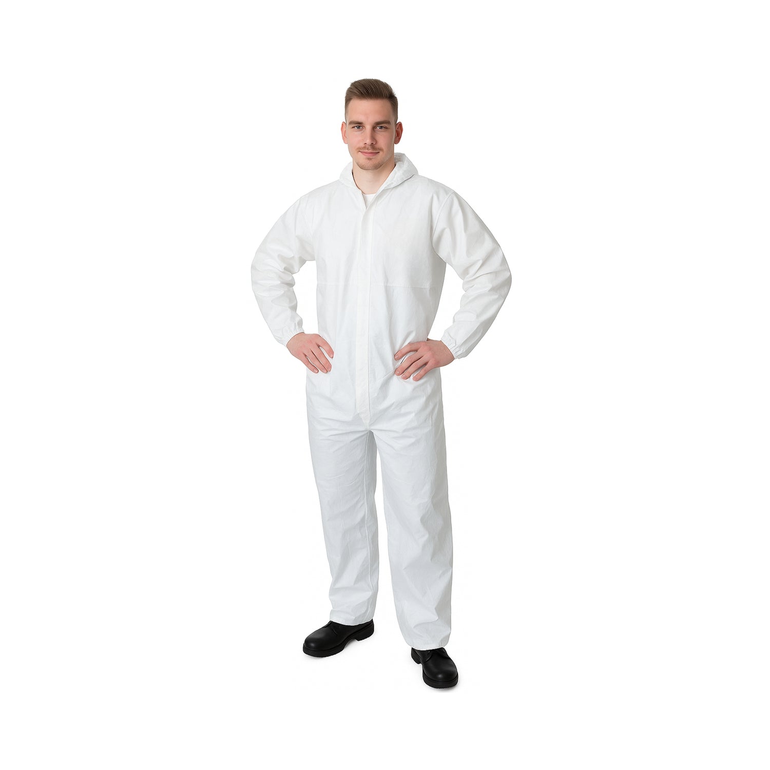 OX-ON Coverall Comfort – pustende og antistatisk beskyttelsesdress med type 5 og 6 godkjenning.