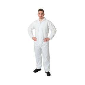 OX-ON Coverall Comfort – pustende og antistatisk beskyttelsesdress med type 5 og 6 godkjenning.