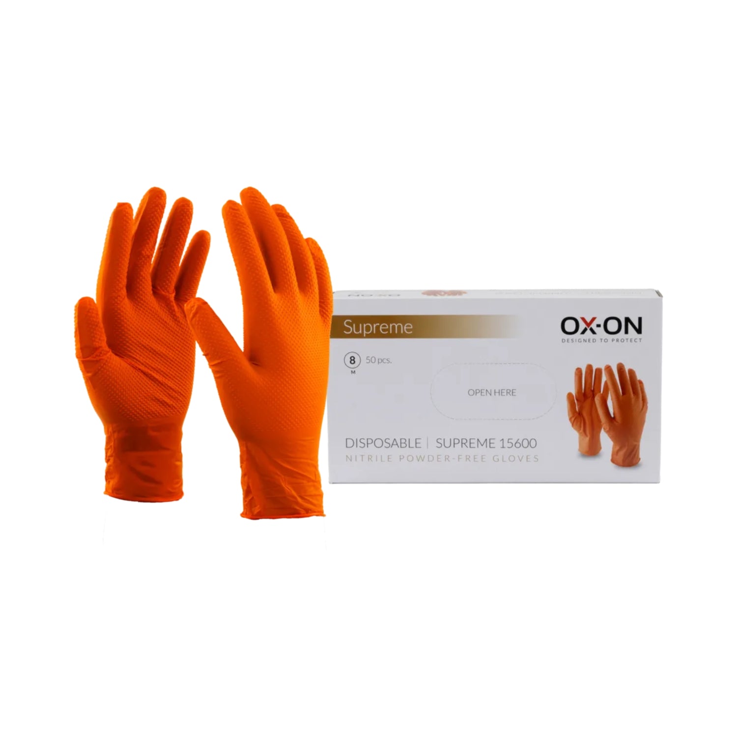 Ekstra sterke nitril engangshansker med kjemikaliebeskyttelse