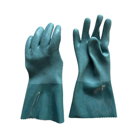 Slitesterk fiskerihanske i PVC fra Rista for arbeid i våte miljøer.