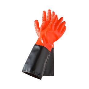 Balance Gloves fiskerihansker i PVC gir høy slitestyrke og svært godt grep i våte forhold, perfekt for arbeid i fiskeindustrien.