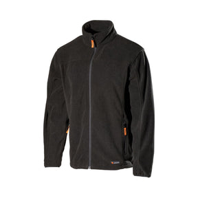 L.Brador fleecejakke i myk mikrofleece på 280 g/m² – komfortabel arbeidsfleece med justerbar nederkant.