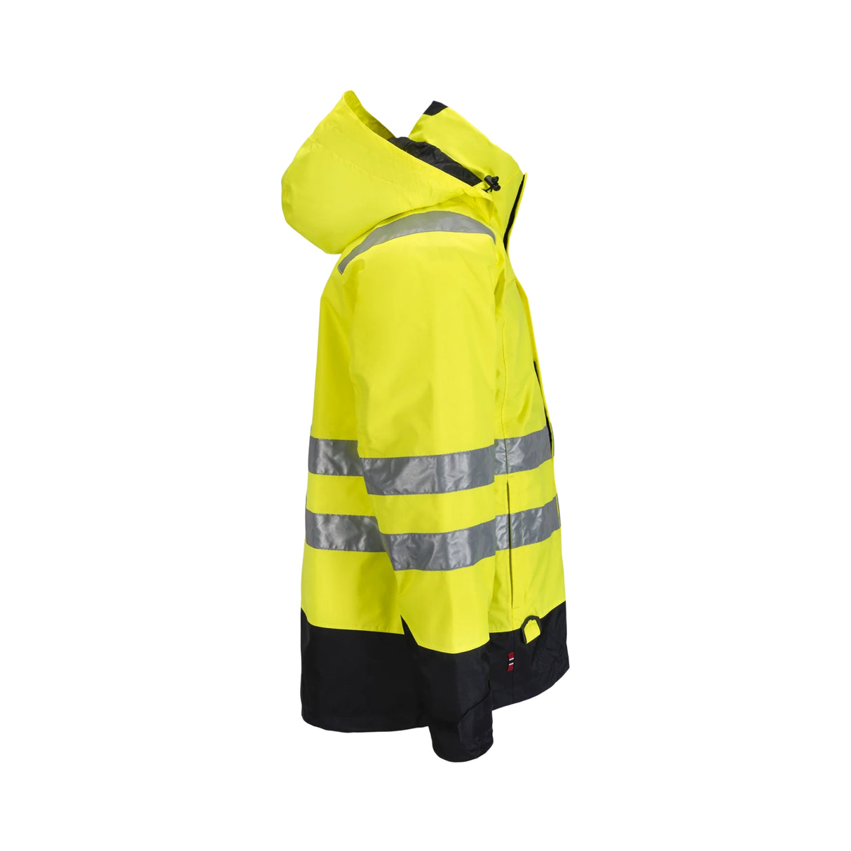 Arbeidsflytejakke med ID-lomme, VHF-feste og D-ring.