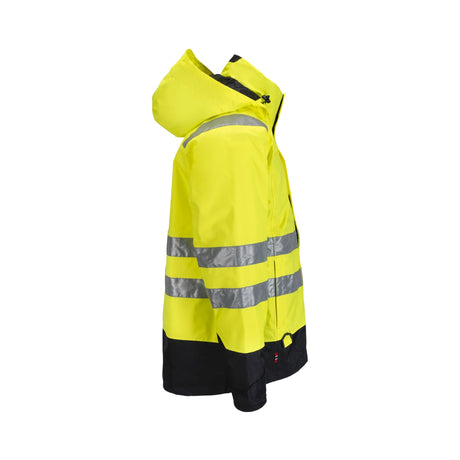 Arbeidsflytejakke med ID-lomme, VHF-feste og D-ring.