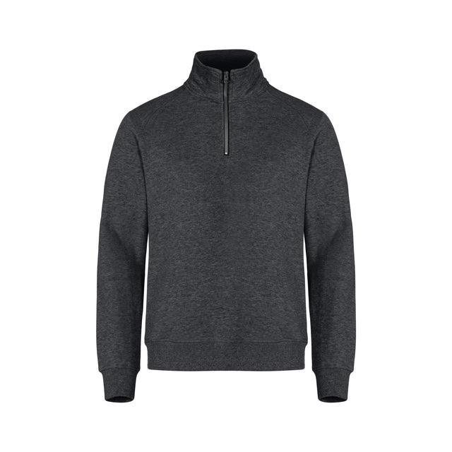 Clique genser med 1/2 zip og moderne metall-look glidelås