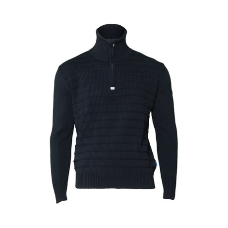 Stølen høyhalset genser fra Bråtens med glidelås og klassisk design.