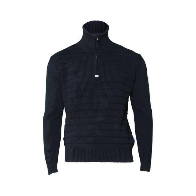 Stølen høyhalset genser fra Bråtens med glidelås og klassisk design.