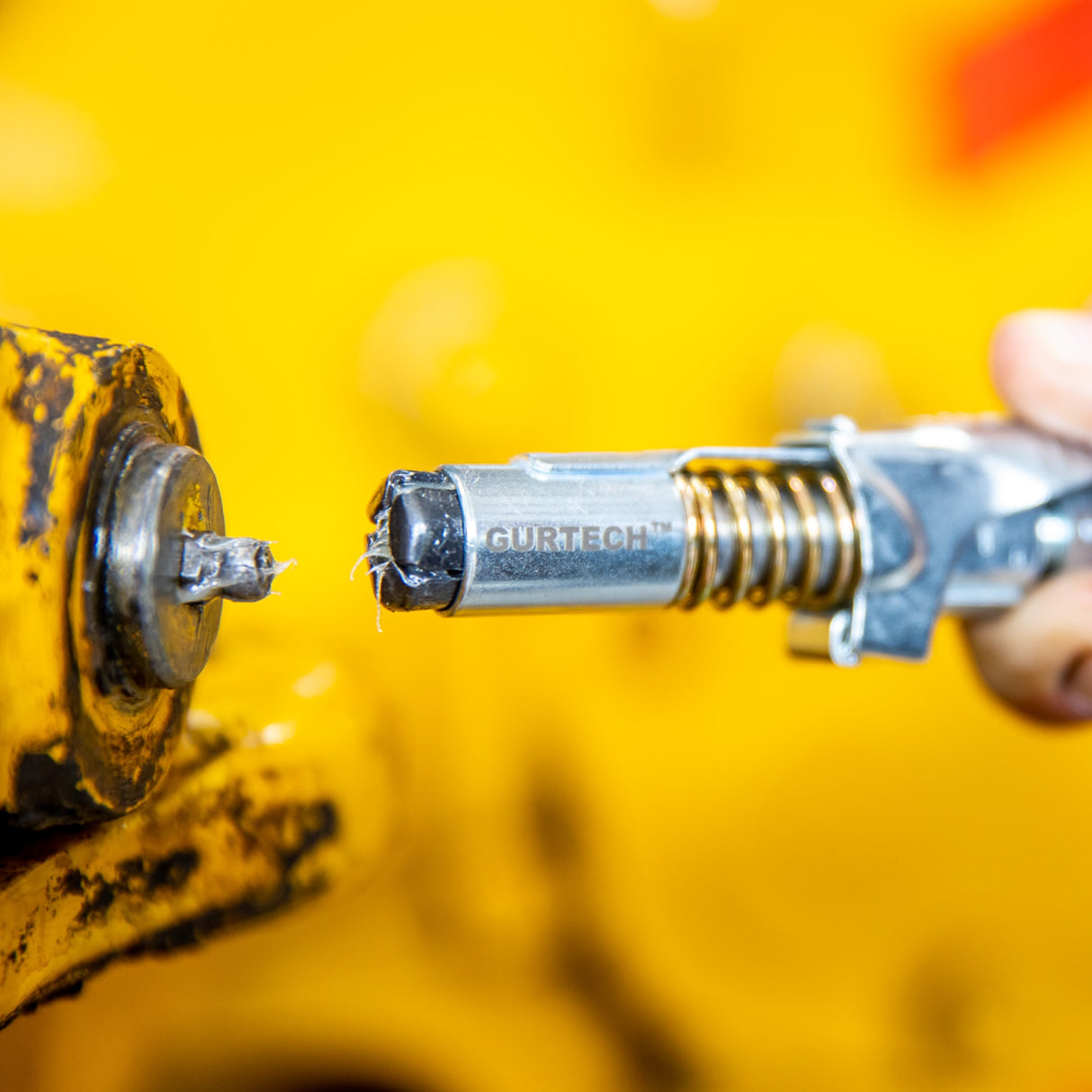 Utløserknapp for enkel avkobling – selv under trykk