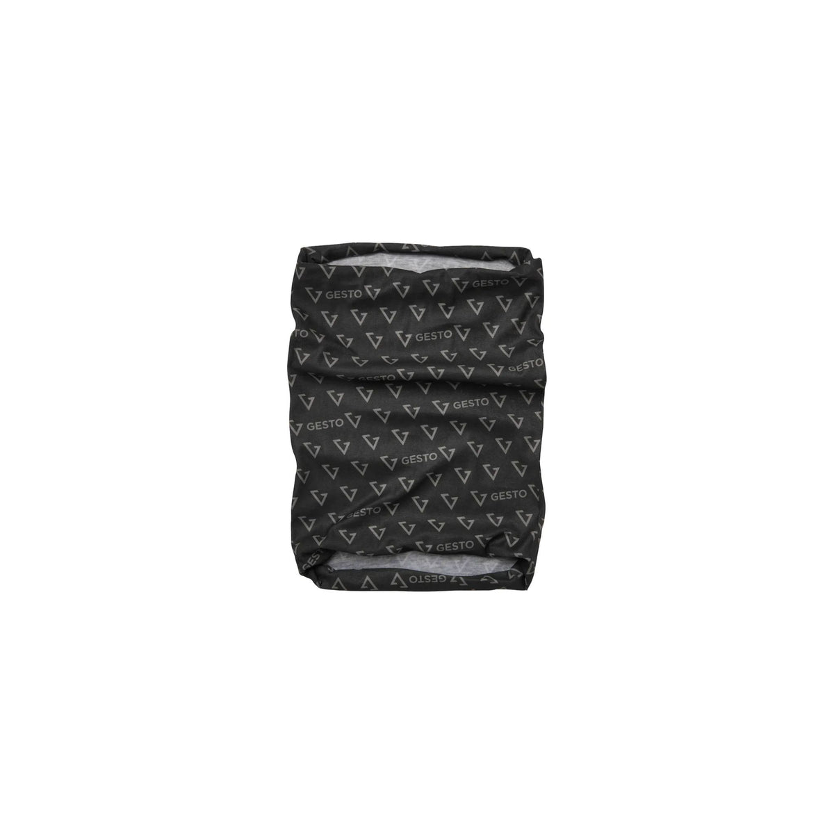 Gesto multifunksjonell hals i 100 % polyester med Gesto-logo og praktisk one size-passform til arbeid og fritid.