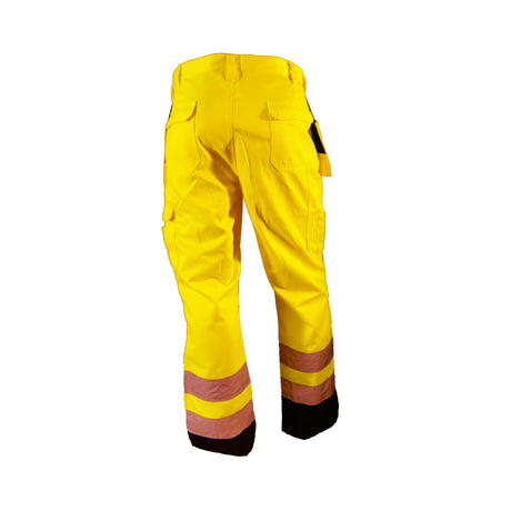 Bulldog Workwear's håndverksbukse i synlighetsklasse 2 - det ultimate valget for profesjonelle innen transport, bygg og anleggsbransjen.