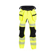 Håndverksbukse klasse 2 med 4-veis stretch og Cordura®-forsterkninger for maksimal komfort.