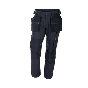 Bekken & Strøm håndverksbukse med 4-veis stretch, Cordura®-forsterkninger og praktiske hengelommer.
