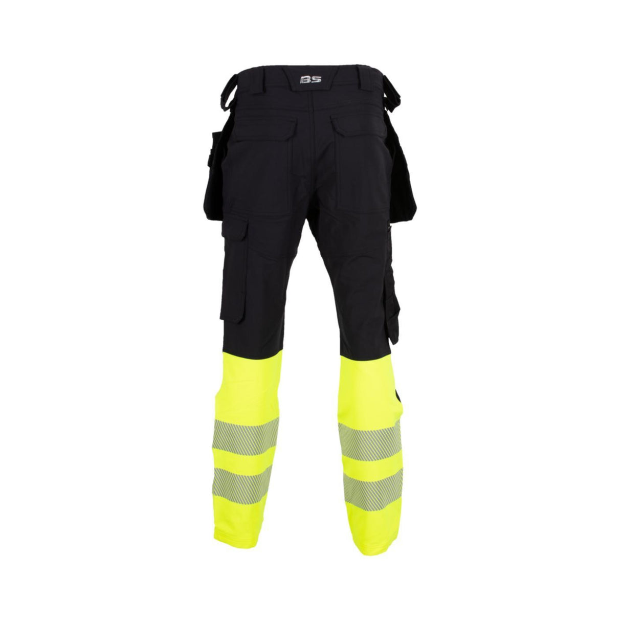 Slitesterk HiVis arbeidsbukse med Cordura®-forsterkninger og 3M™ Scotchlite™ refleks.