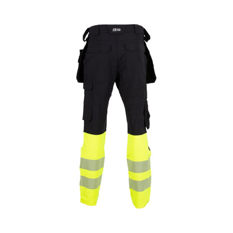Slitesterk HiVis arbeidsbukse med Cordura®-forsterkninger og 3M™ Scotchlite™ refleks.