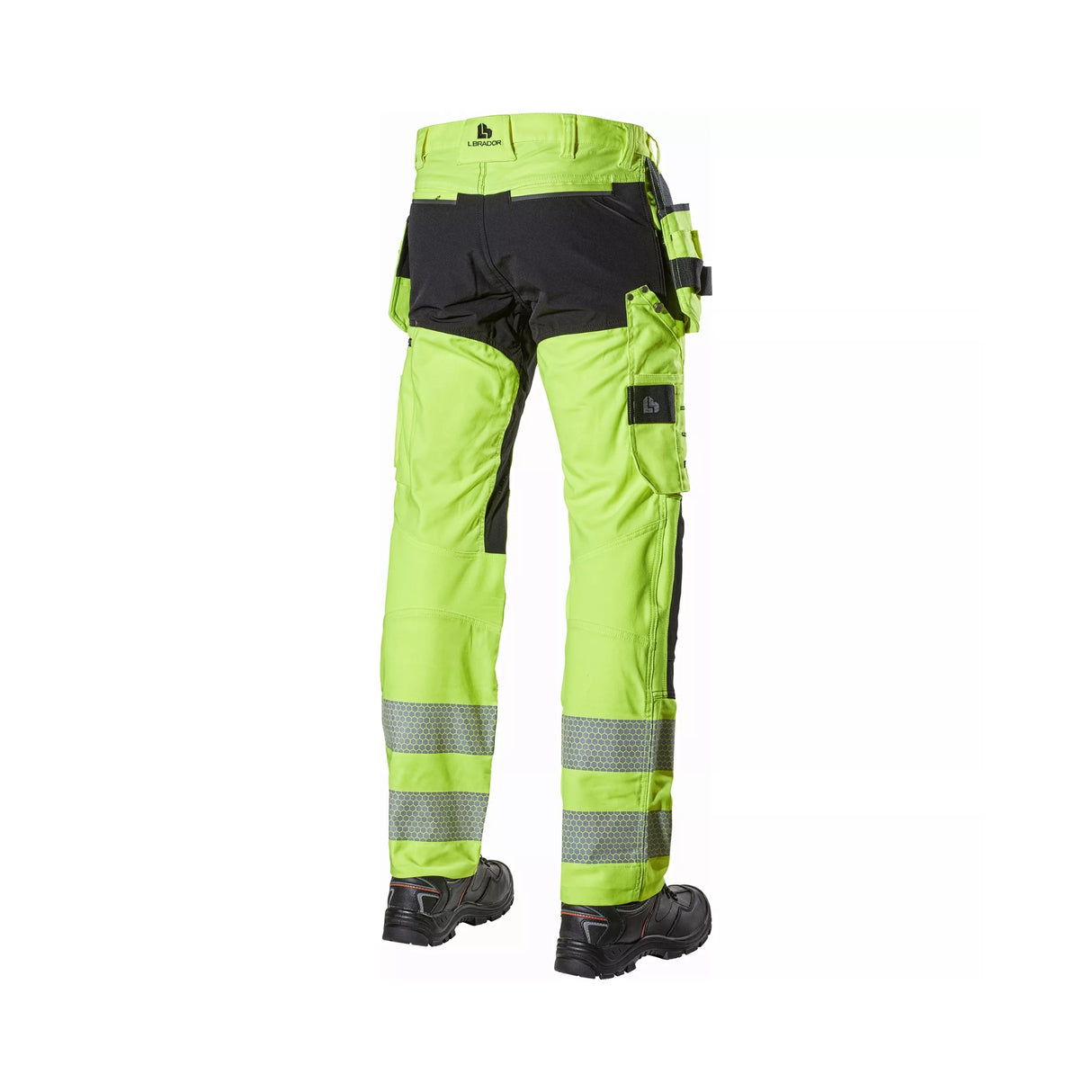 Hi-Vis arbeidsbukse med hengelommer og god bevegelighet