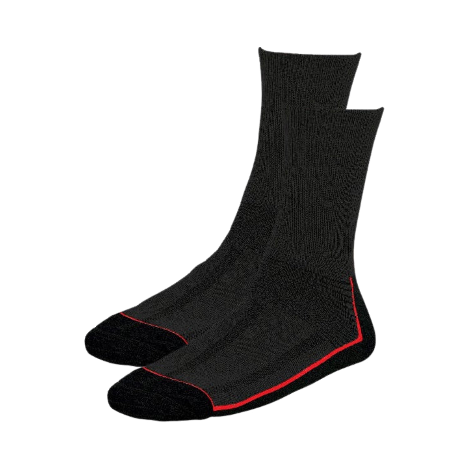 Helårssokk fra Univern i 75 % ull med forsterket hæl og tå for ekstra slitestyrke.