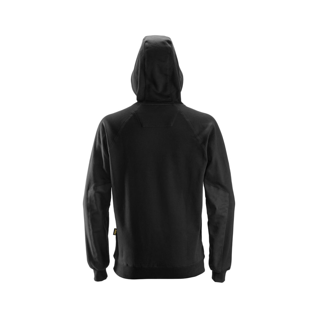 Slitesterk hoodie med forsterkede albuer og kengurulomme for arbeid.