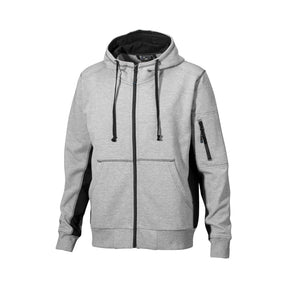 Univern hettejakke med glidelås og børstet innside for komfort i arbeid