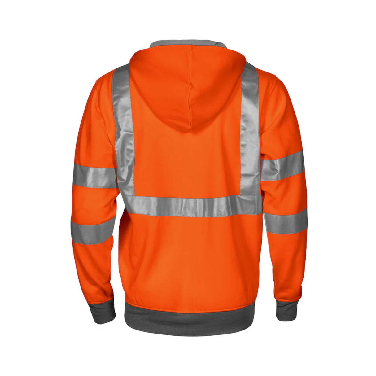 Synlighetsjakke sertifisert etter EN ISO 20471 klasse 3 for arbeid.