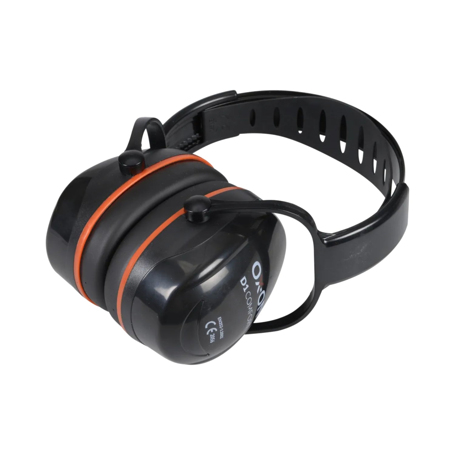 Myke øreputer med skumfyll gir tett og behagelig passform.