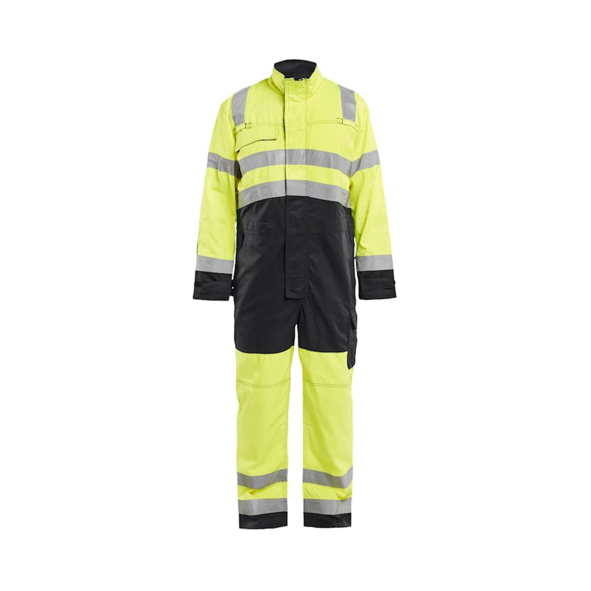 Blåkläder Hi-Vis kjeledress klasse 3 med 50 mm brede reflekser.