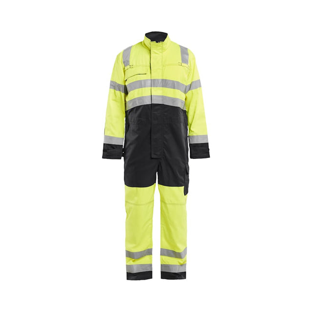 Blåkläder Hi-Vis kjeledress klasse 3 med 50 mm brede reflekser.