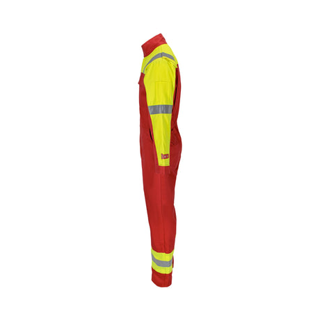 Strakofa antistatisk og flammehemmende kjeledress med Pyrovatexbehandlet materiale, toveis glidelås og EN 1149-5.