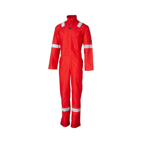 Univern offshore flammehemmende kjeledress med glidelås, refleks og funksjonelle lommer
