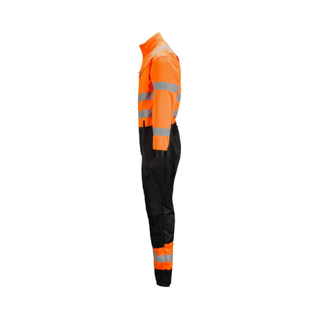 Tynn og funksjonell kjeledress fra Univern med høy synlighet og mange praktiske lommer.