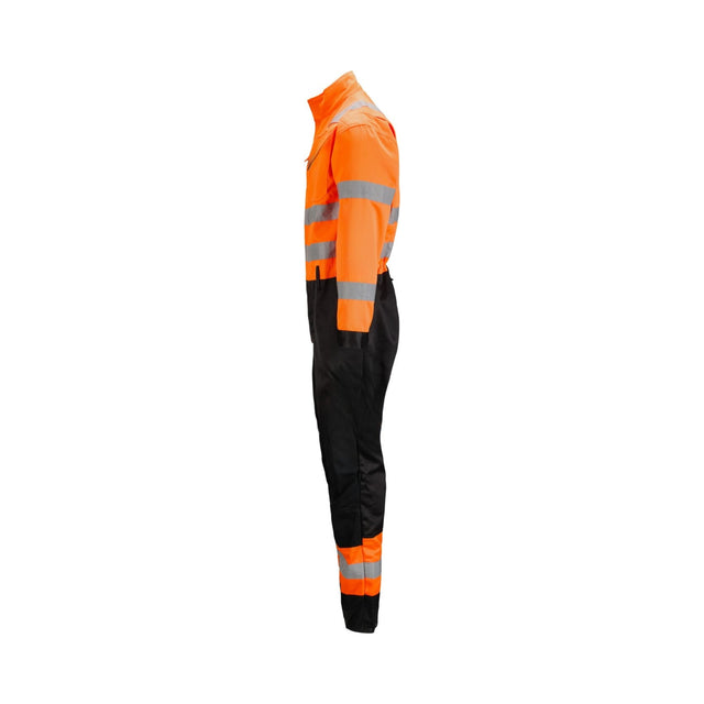 Tynn og funksjonell kjeledress fra Univern med høy synlighet og mange praktiske lommer.