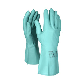 OX-ON Chemical Basic 6000 – rimelig og pålitelig kjemikaliehanske i grønn nitril.