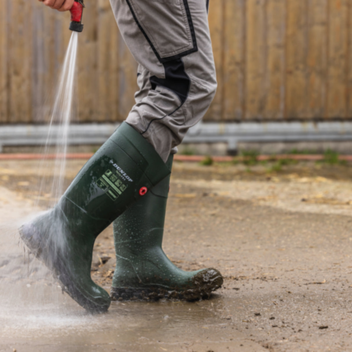 Dunlop Purofort støvel utviklet spesielt for landbruk.