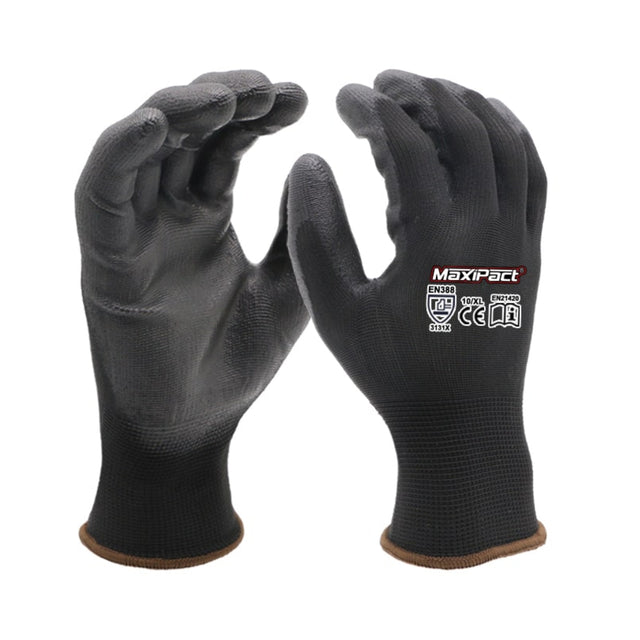 PU monteringshanske fra Maxglove med godt grep og høy komfort.