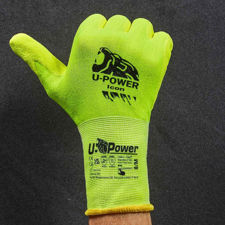 Lett og fleksibel monteringshanske for industri, lager og montering.