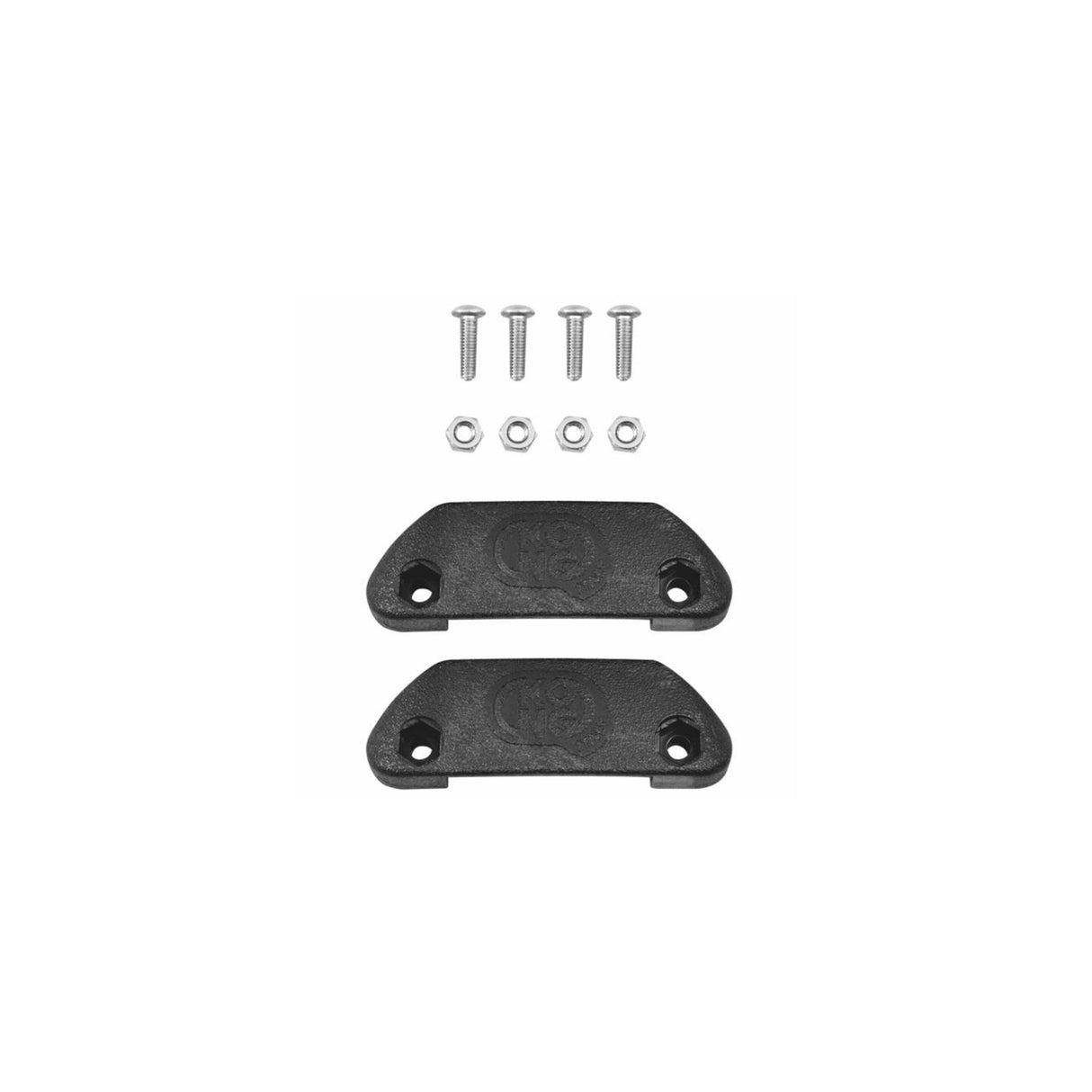 Solid øreklokkeadapter fra Kong – tilpasset Mouse hjelmer for feste av øreklokker med klikklås.