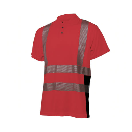 Univern pique t-skjorte med pustende materiale og elastiske 3M reflekser for høy synlighet.