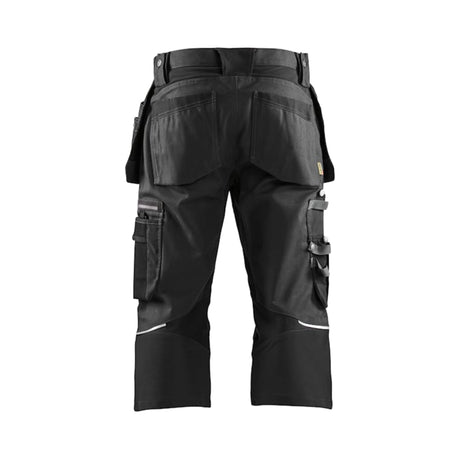 Arbeidsbukse i piratlengde med stretchpaneler og forsterkede lommer – designet for profesjonelle håndverkere.