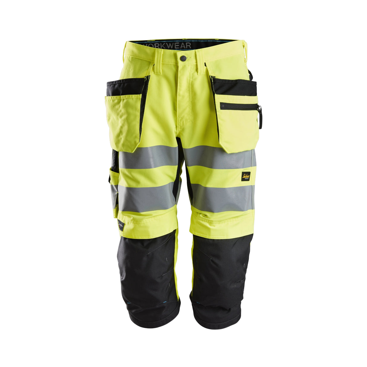 Snickers Workwear piratbukse med refleks, Cordura-forsterkninger og høy synlighet klasse 2