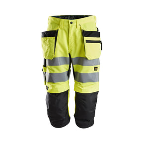 Snickers Workwear piratbukse med refleks, Cordura-forsterkninger og høy synlighet klasse 2