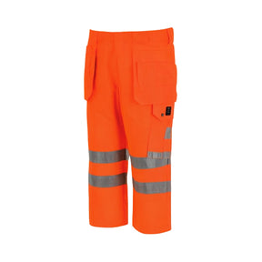 Univern piratbukse klasse 1 med refleks, kneputelommer og praktiske lommer for verktøy og utstyr.