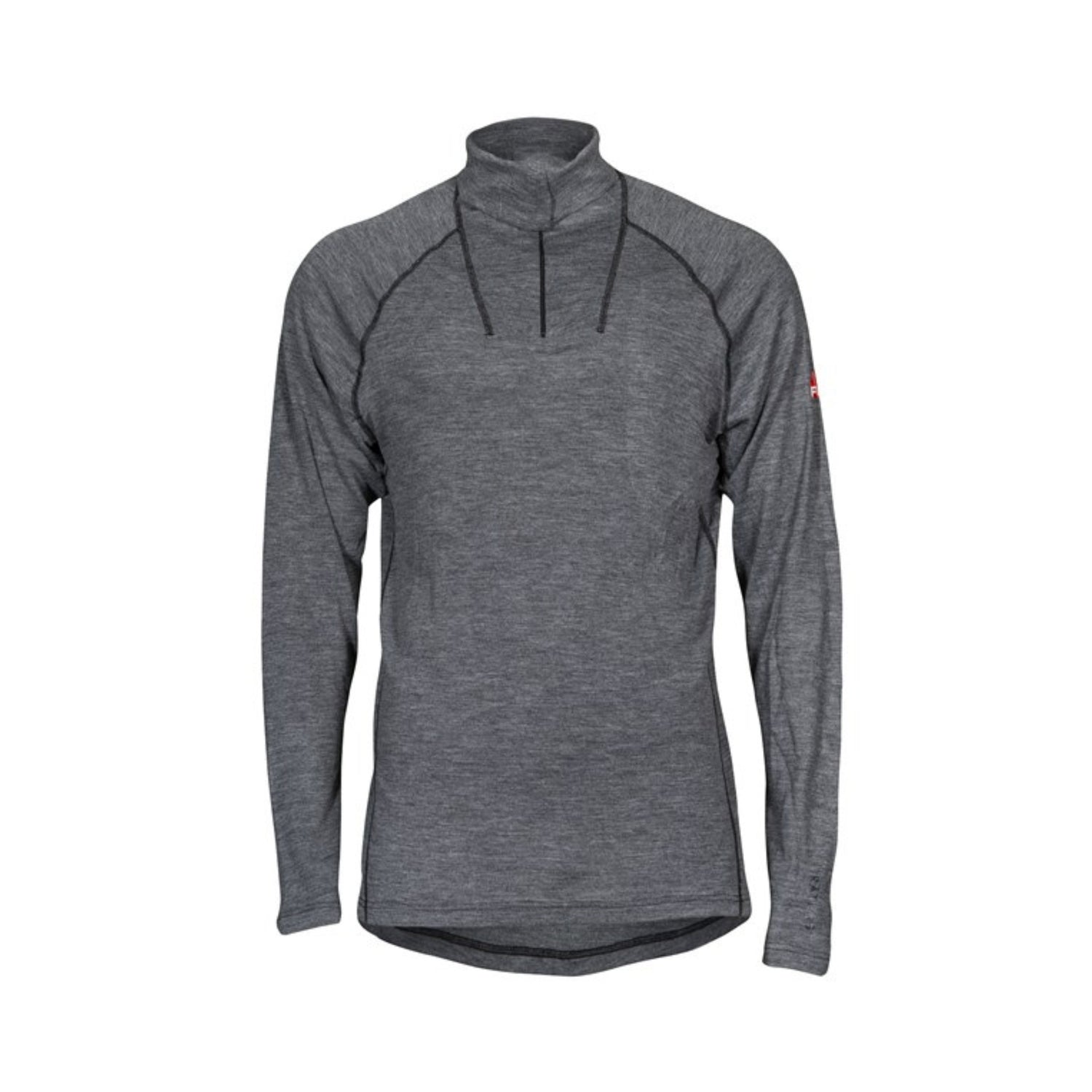 Flammehemmende polotrøye med ½ zip for sikkerhet og komfort.