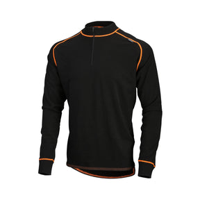 Varm og myk polotrøye fra Univern med høy hals og glidelås, perfekt for ekstra kalde dager.