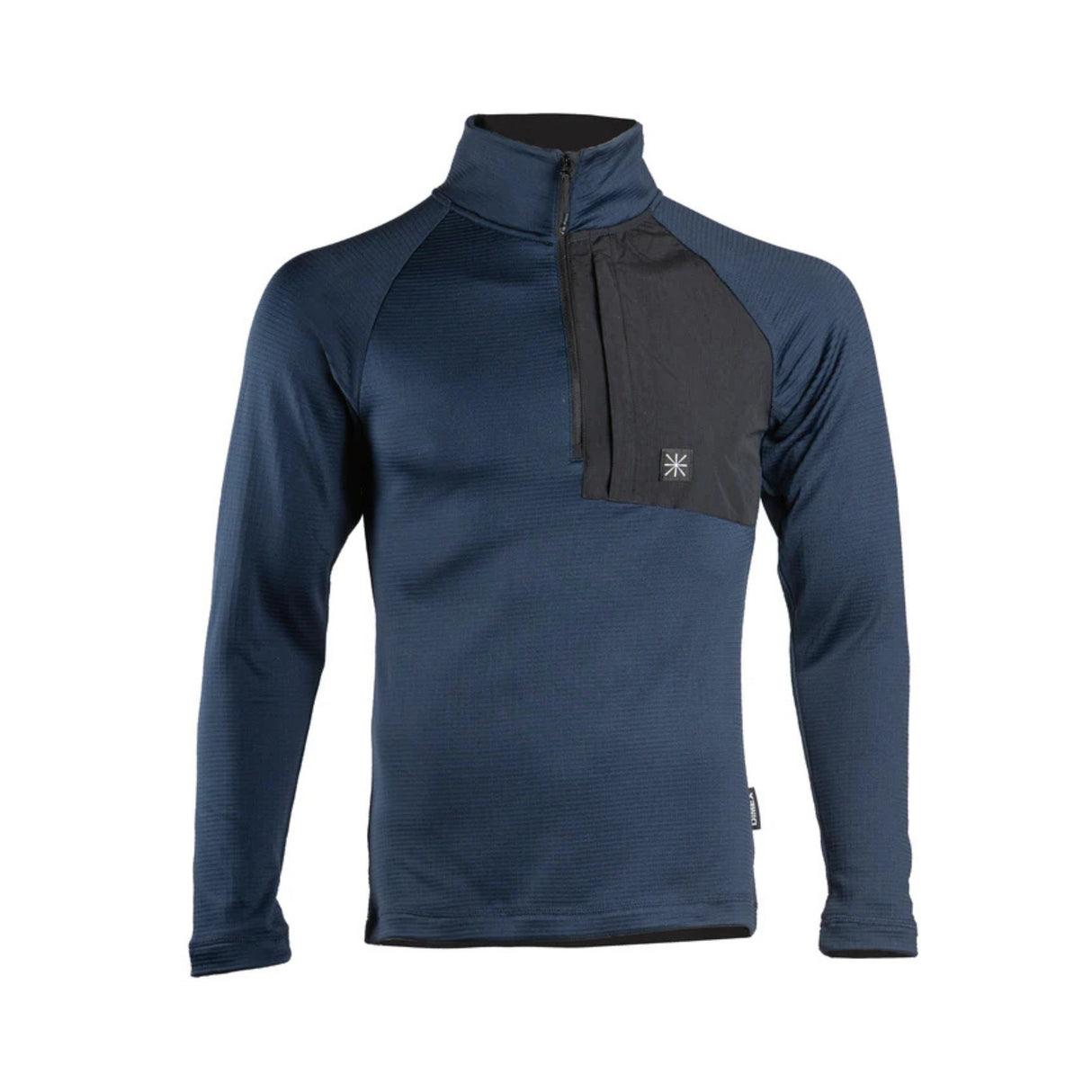 Teknisk polotrøye med ½ zip og glidelåslomme fra Dimex