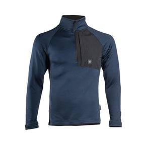 Teknisk polotrøye med ½ zip og glidelåslomme fra Dimex