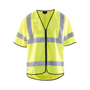Blåkläder Hi-Vis refleksvest klasse 3 med brede reflekser på bol, ermer og skuldre.