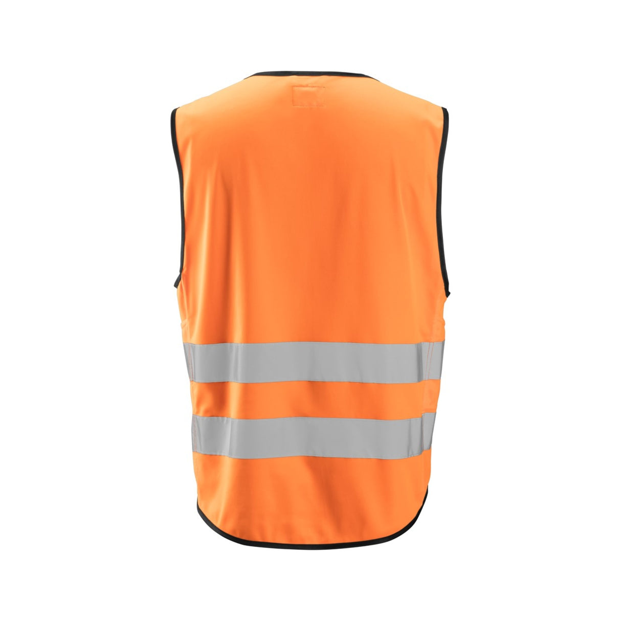 Lett og slitesterk varselvest med refleksbånd over skuldrene